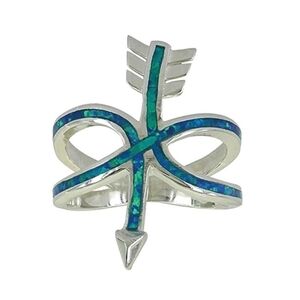 Montana Silversmiths Twisted Arrow Ring Size 7 - New! Retail $60